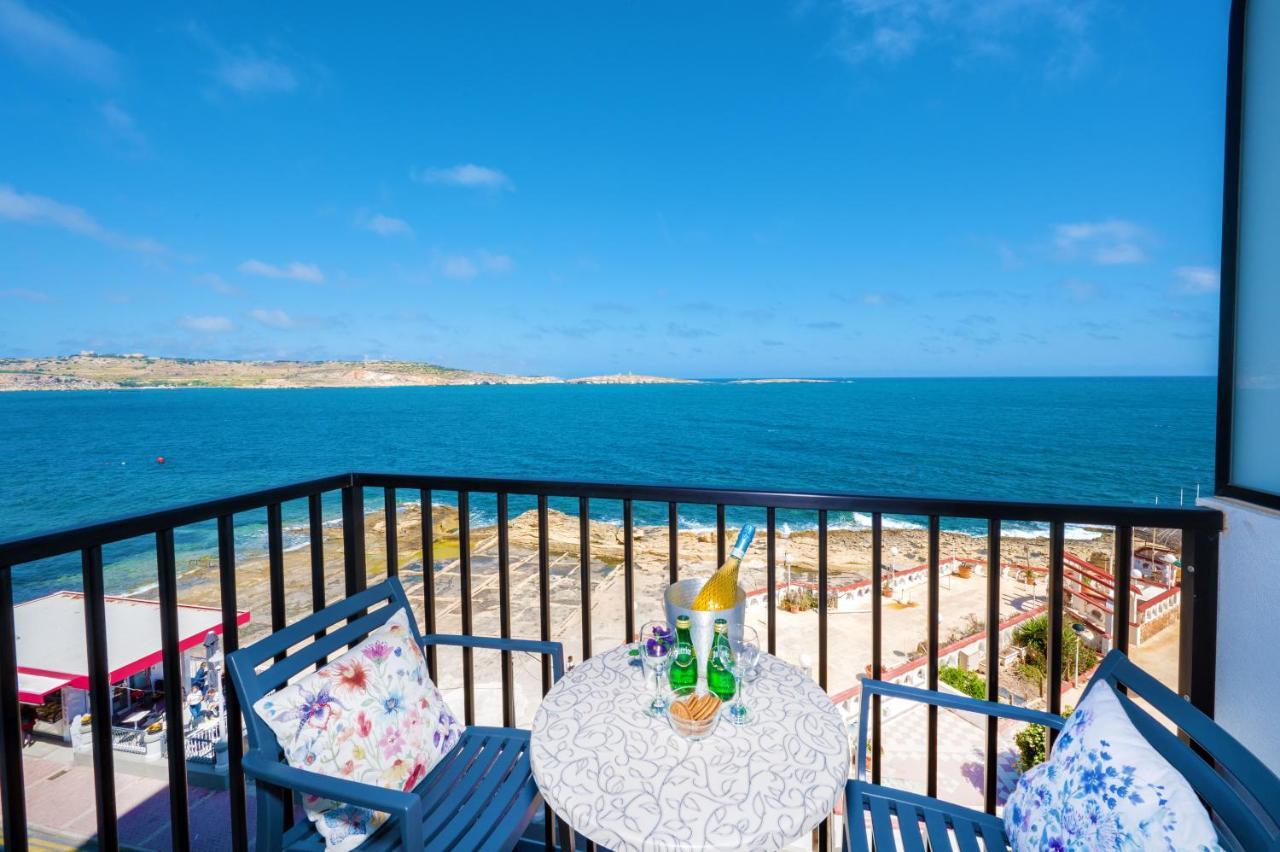 Islet Promenade Seafront Family Apartment With 2 Balconies By Getawaysmalta San Pawl il-Baħar Eksteriør billede