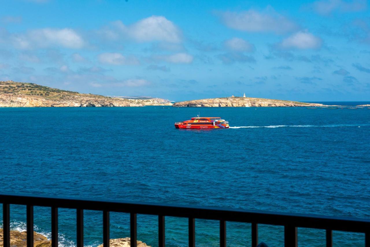 Islet Promenade Seafront Family Apartment With 2 Balconies By Getawaysmalta San Pawl il-Baħar Eksteriør billede