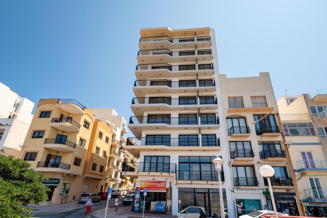 Islet Promenade Seafront Family Apartment With 2 Balconies By Getawaysmalta San Pawl il-Baħar Eksteriør billede