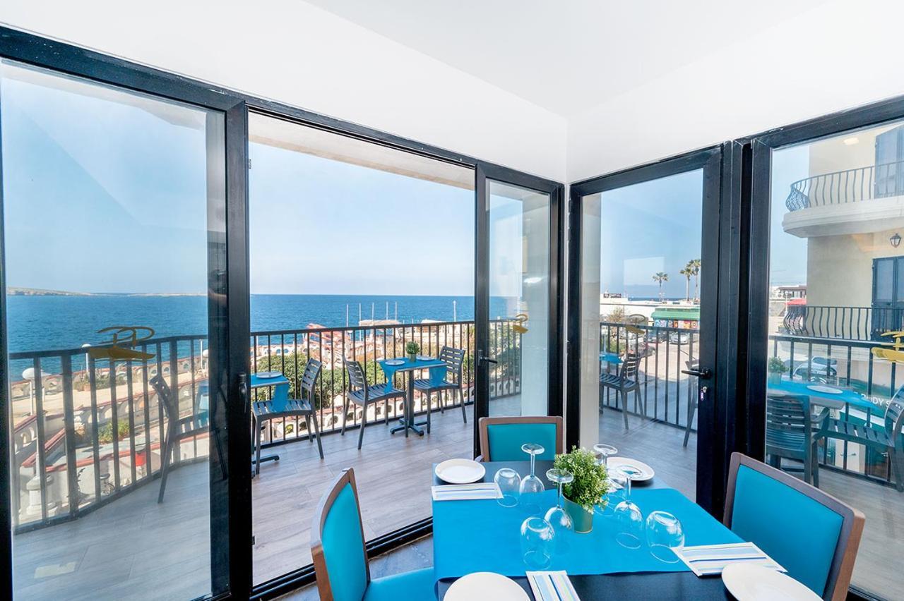 Islet Promenade Seafront Family Apartment With 2 Balconies By Getawaysmalta San Pawl il-Baħar Eksteriør billede