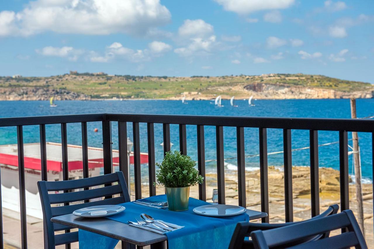 Islet Promenade Seafront Family Apartment With 2 Balconies By Getawaysmalta San Pawl il-Baħar Eksteriør billede